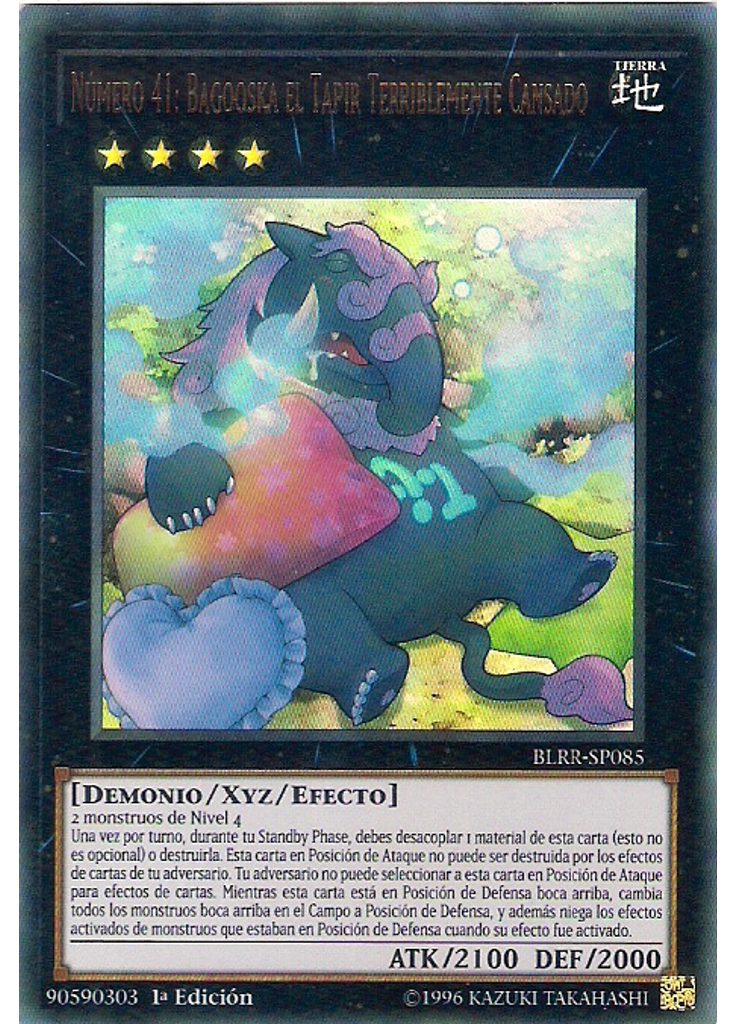 Número 41: Bagooska el Tapir Terriblemente Cansado