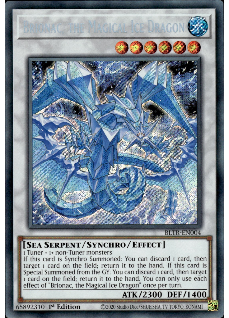 Brionac, the Magical Ice Dragon