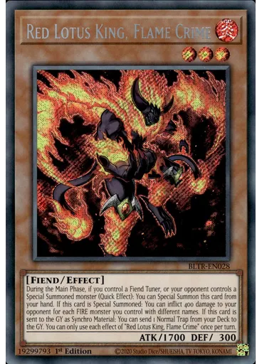 Red Lotus King, Flame Crime