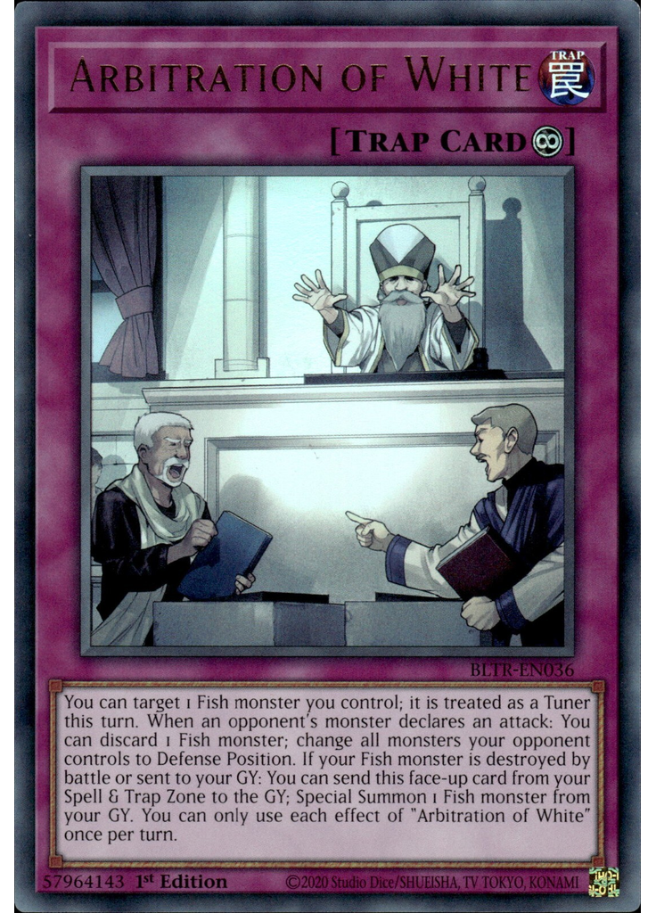 Arbitration of White