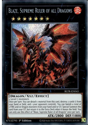 Blaze, Supreme Ruler of all Dragons