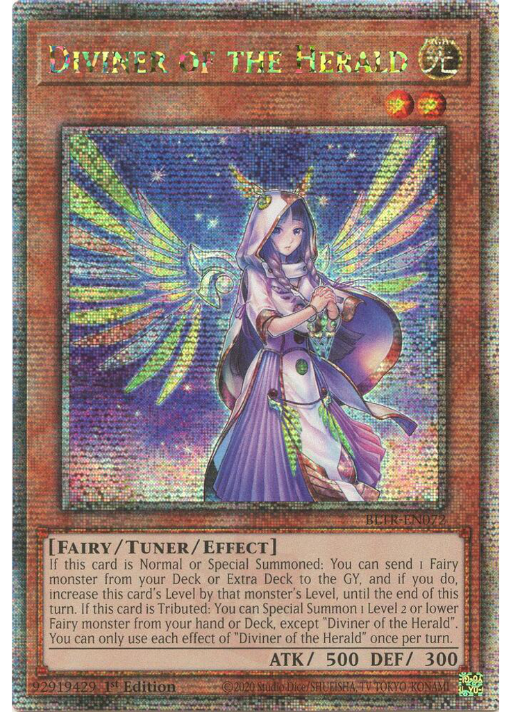 Diviner of the Herald (Quarter Century Secret Rare 1st Edition)