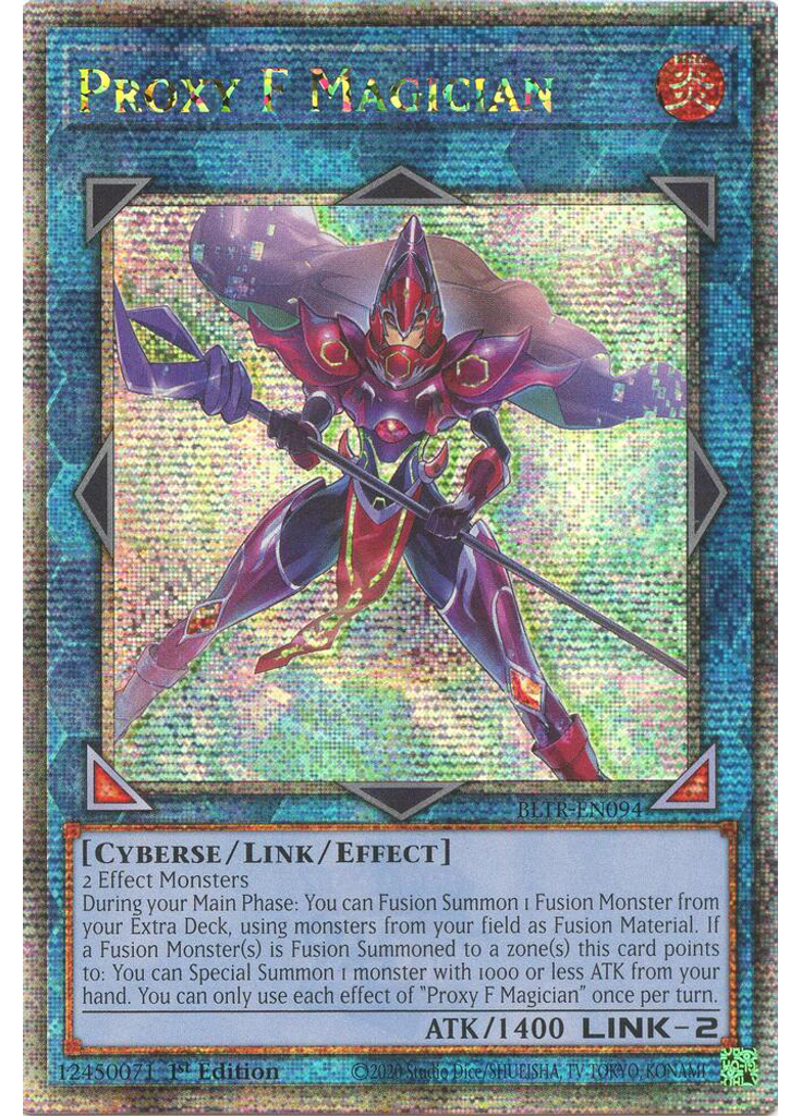 Proxy F Magician (Quarter Century Secret Rare 1st Edition)