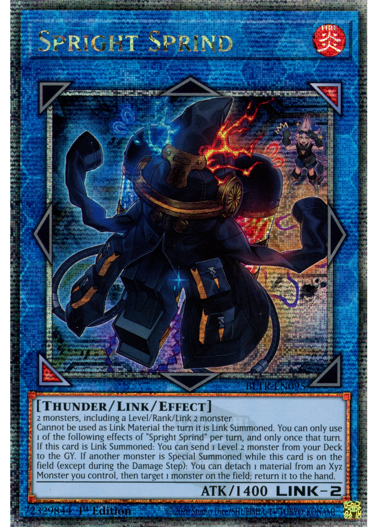 Spright Sprind (Quarter Century Secret Rare 1st Edition)