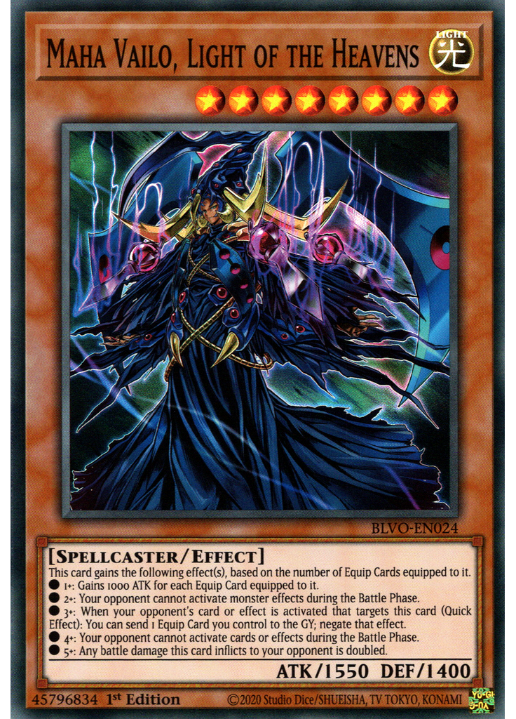 Maha Vailo, Light of the Heavens