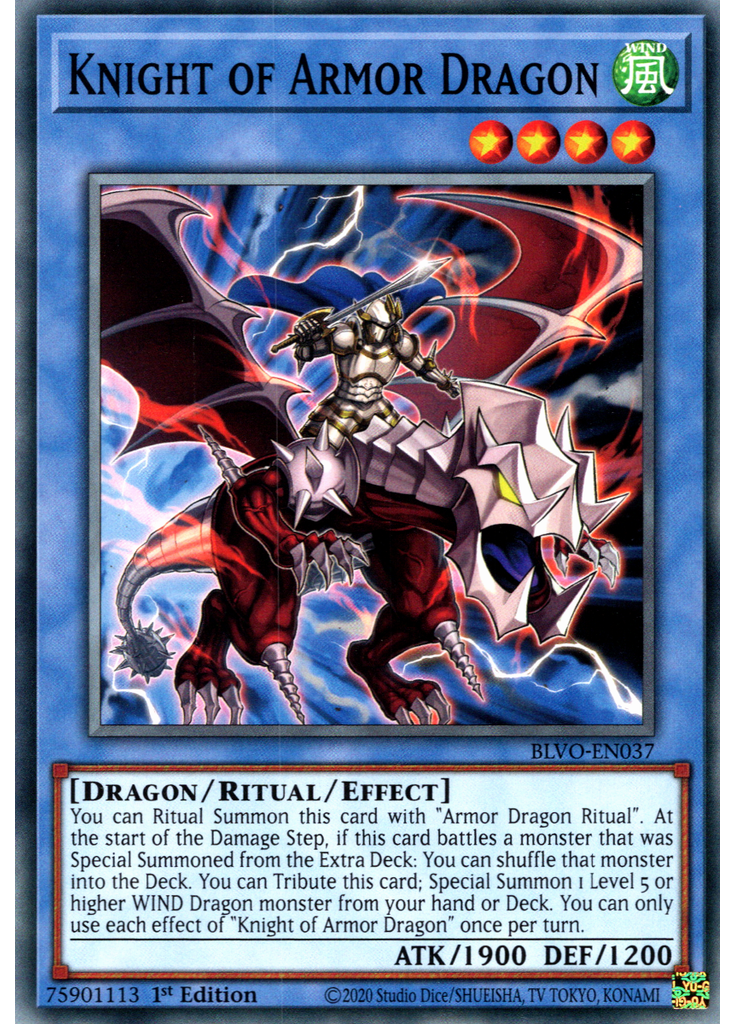 Knight of Armor Dragon