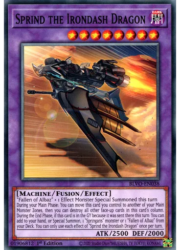 Sprind the Irondash Dragon