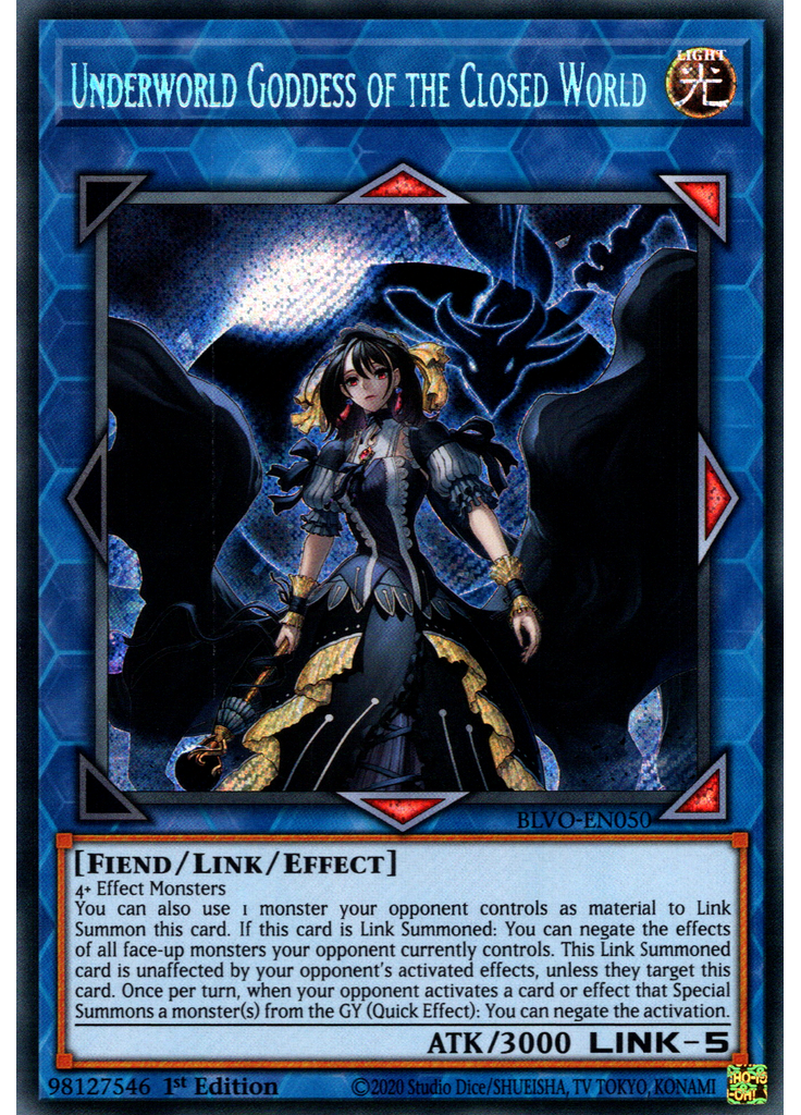 Underworld Goddess of the Closed World