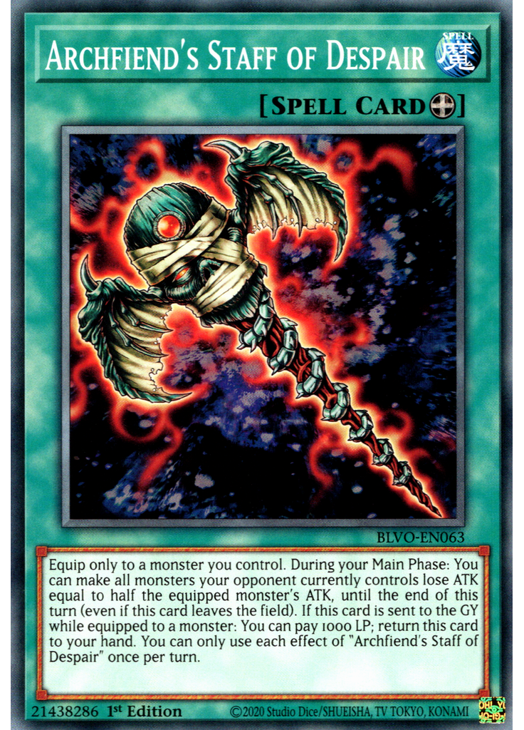 Archfiend's Staff of Despair