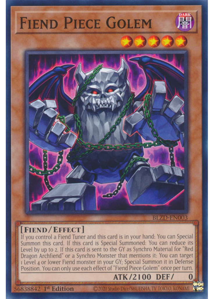 Fiend Piece Golem