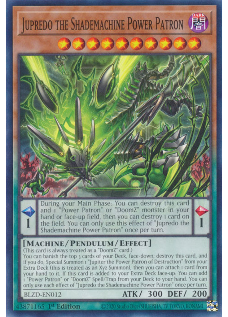 Jupredo the Shademachine Power Patron
