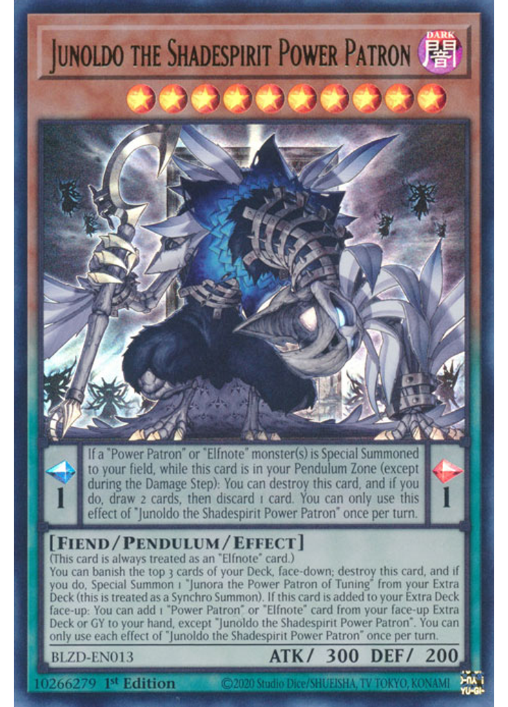 Junoldo the Shadespirit Power Patron