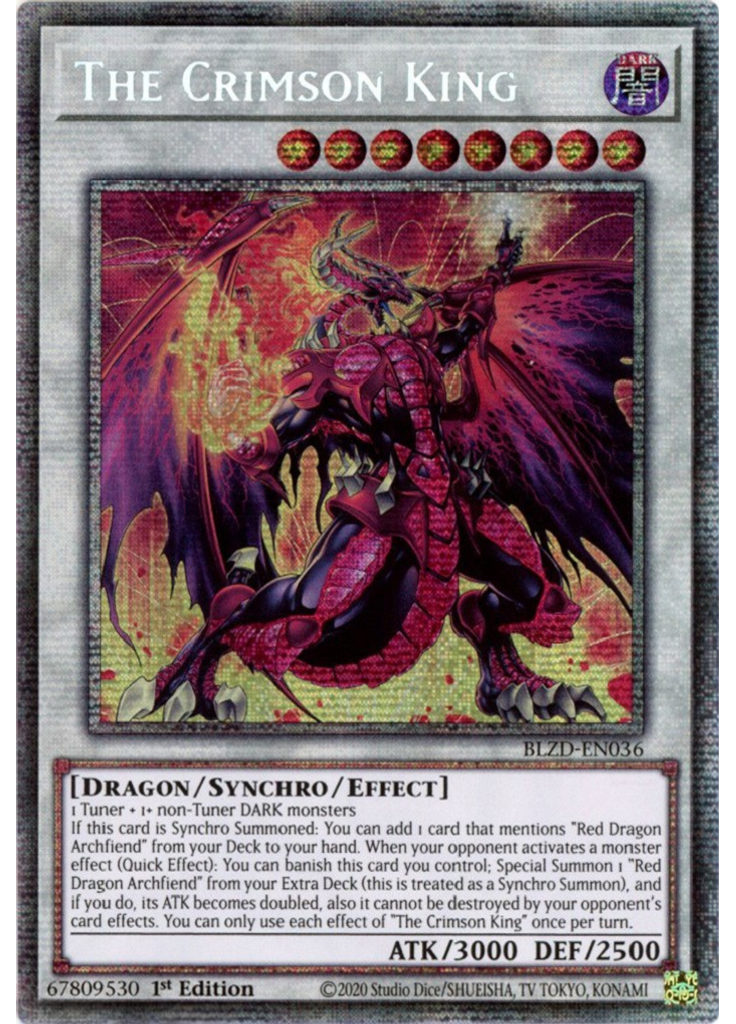 The Crimson King (Starlight Rare 1st Edition)