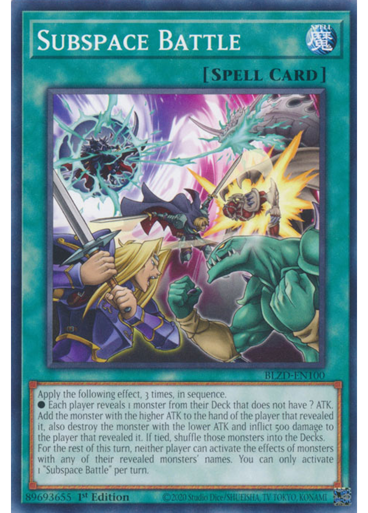 Subspace Battle