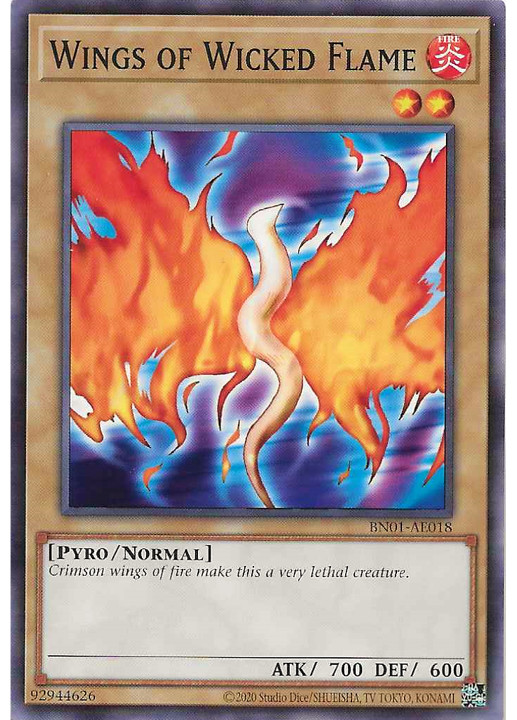 Wings of Wicked Flame