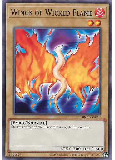 Wings of Wicked Flame