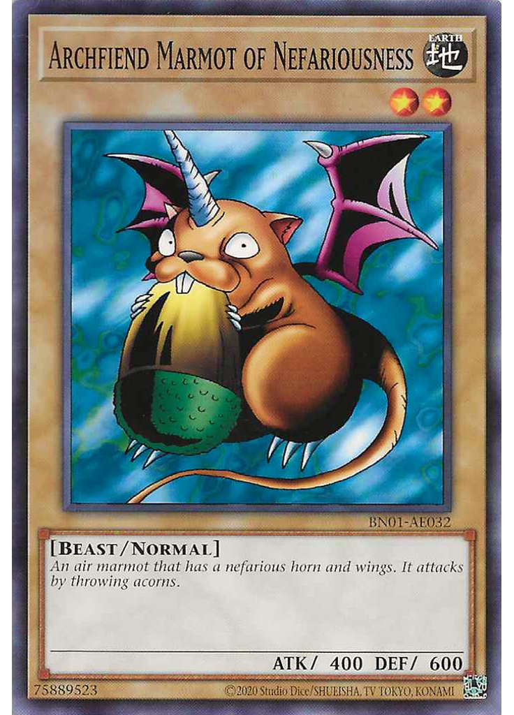 Archfiend Marmot of Nefariousness