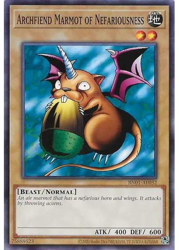 Archfiend Marmot of Nefariousness