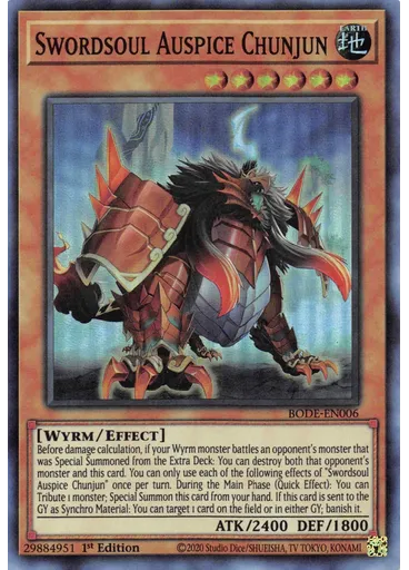 Swordsoul Auspice Chunjun