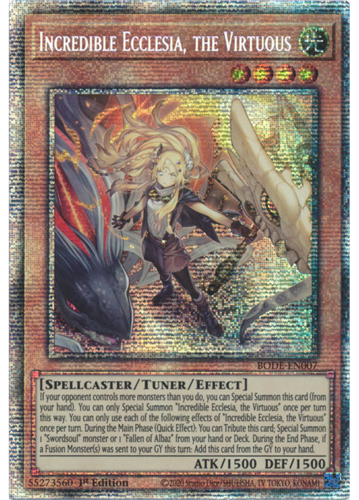 Incredible Ecclesia, the Virtuous (Starlight Rare 1st Edition)