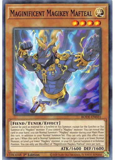 Maginificent Magikey Mafteal