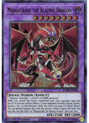 Masquerade the Blazing Dragon
