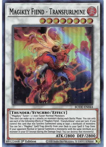 Magikey Fiend - Transfurlmine — Burst of Destiny
