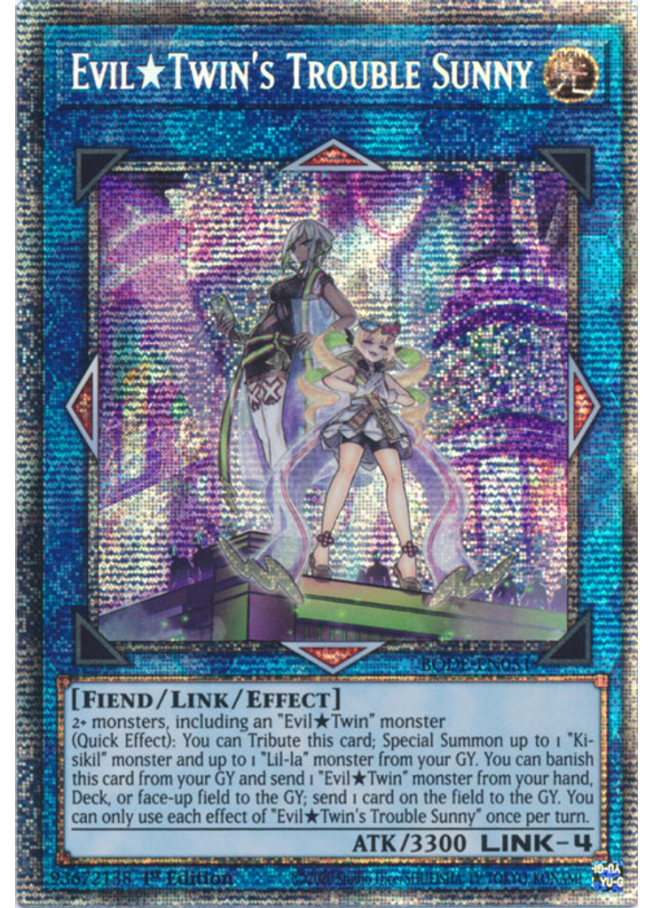 Evil★Twin's Trouble Sunny (Starlight Rare 1st Edition)