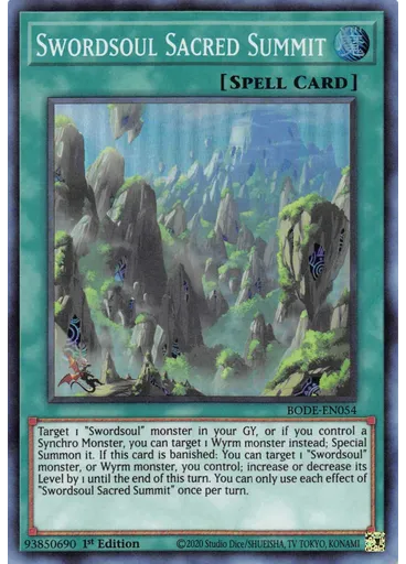 Swordsoul Sacred Summit