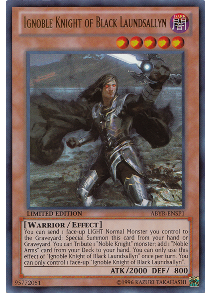 Ignoble Knight of Black Laundsallyn