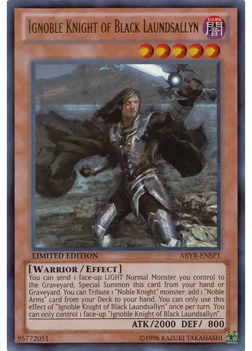 Ignoble Knight of Black Laundsallyn