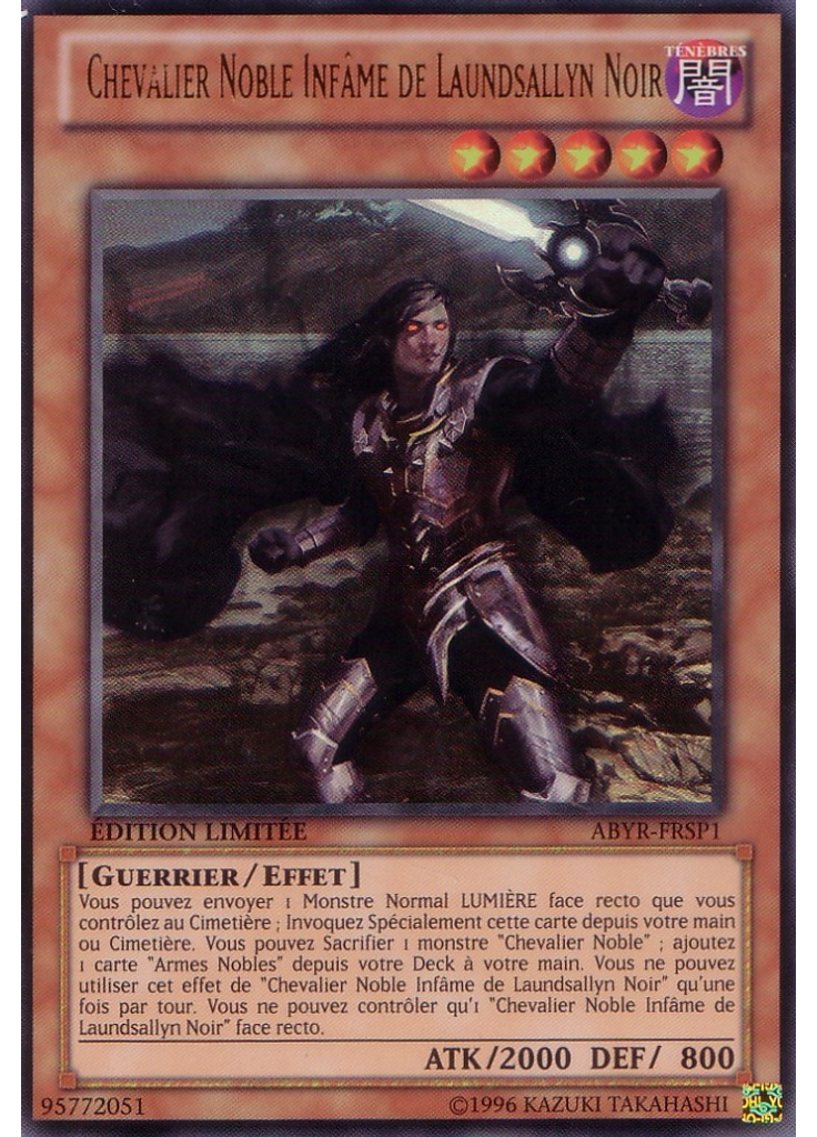 Chevalier Noble Infâme de Laundsallyn Noir