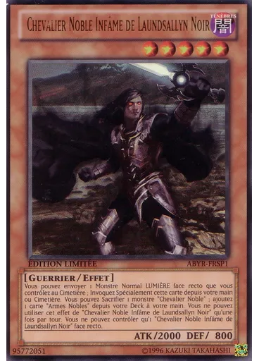 Chevalier Noble Infâme de Laundsallyn Noir