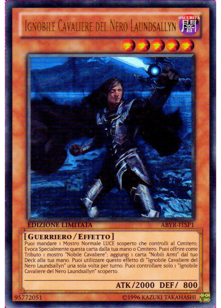 Ignobile Cavaliere del Nero Laundsallyn