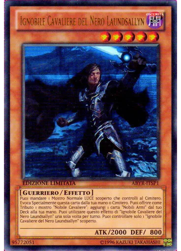 Ignobile Cavaliere del Nero Laundsallyn