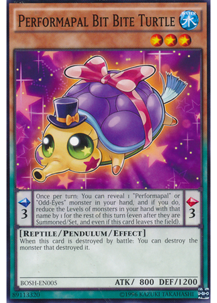 Performapal Bit Bite Turtle (Common Unlimited)