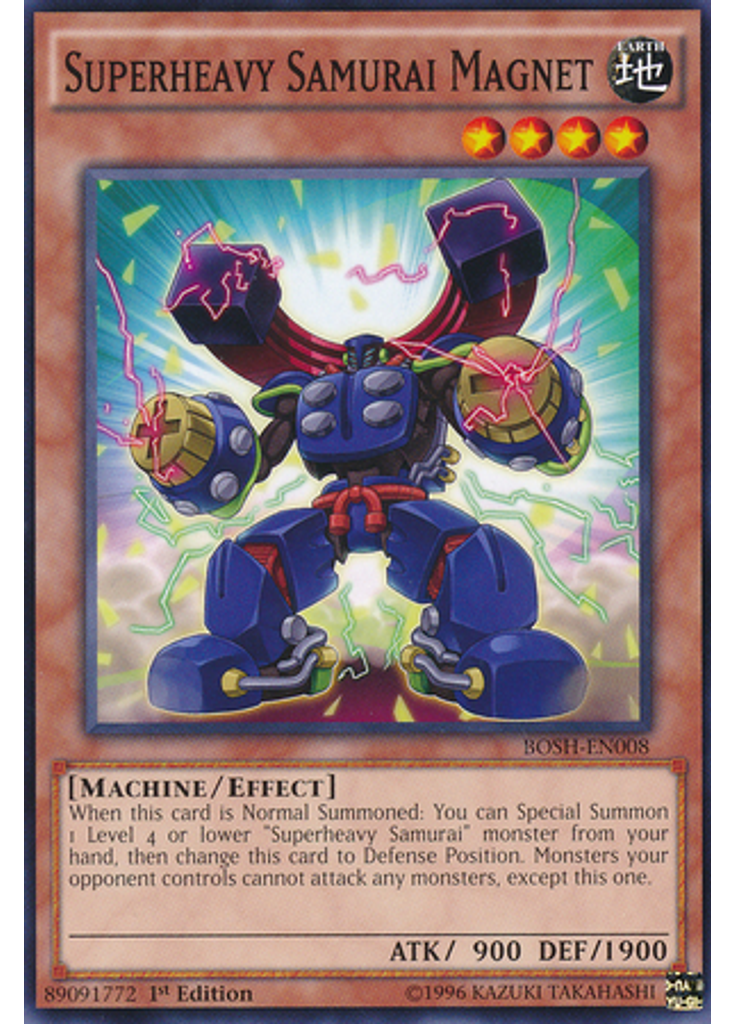 Superheavy Samurai Magnet