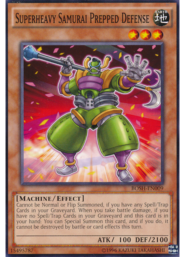 Superheavy Samurai Prepped Defense (Common Unlimited)