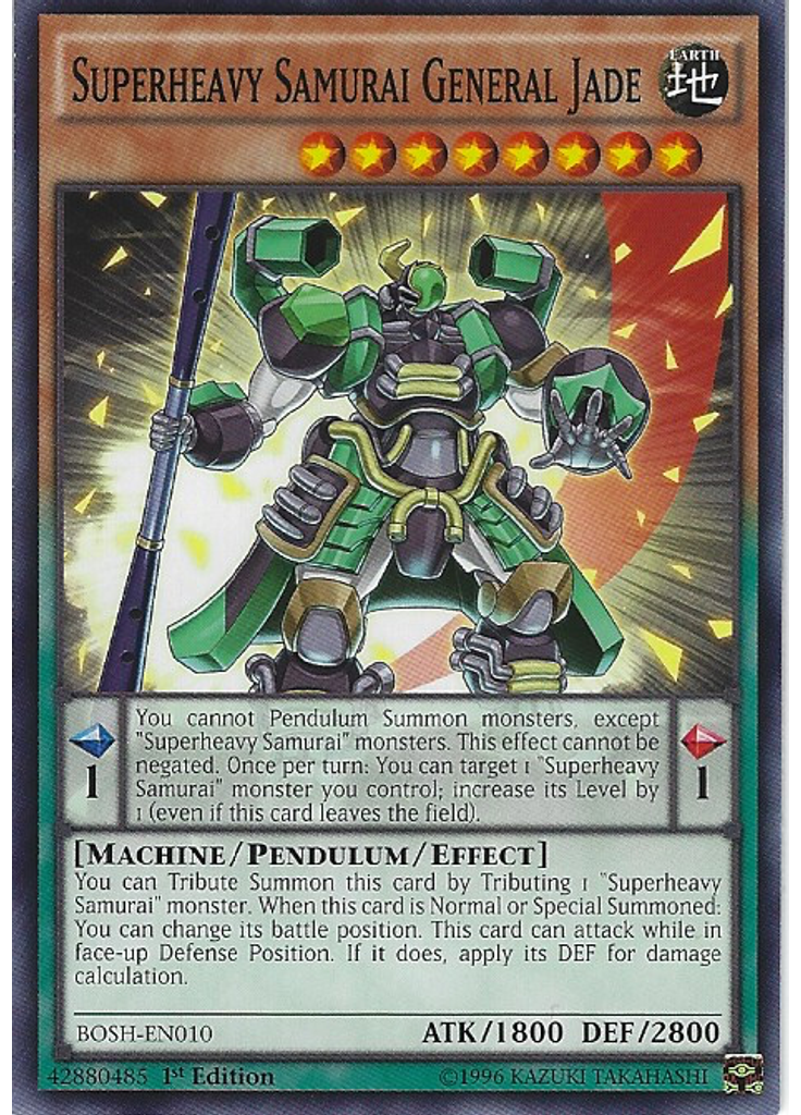 Superheavy Samurai General Jade