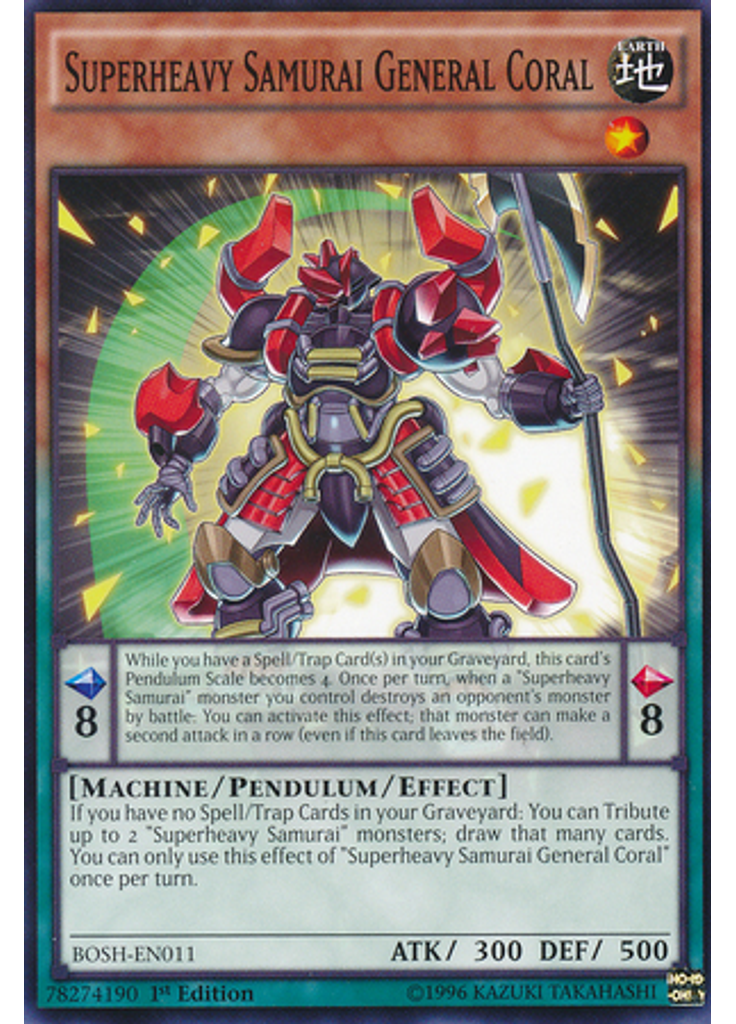 Superheavy Samurai General Coral