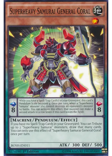 Superheavy Samurai General Coral