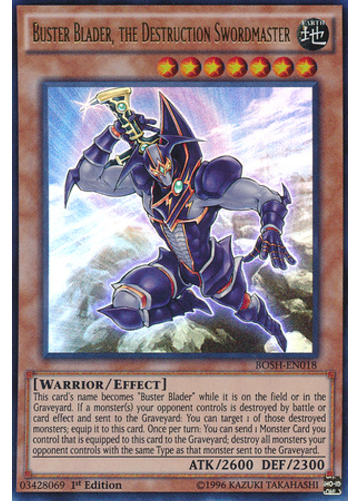 Buster Blader, the Destruction Swordmaster