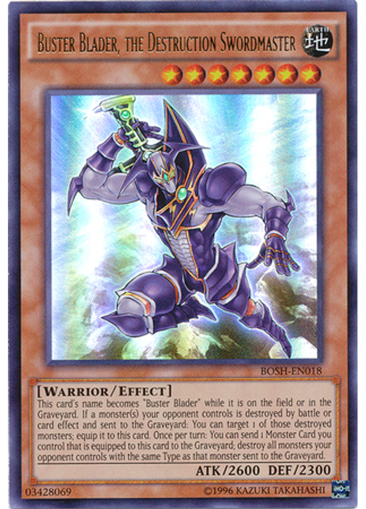 Buster Blader, the Destruction Swordmaster (Ultra Rare Unlimited)