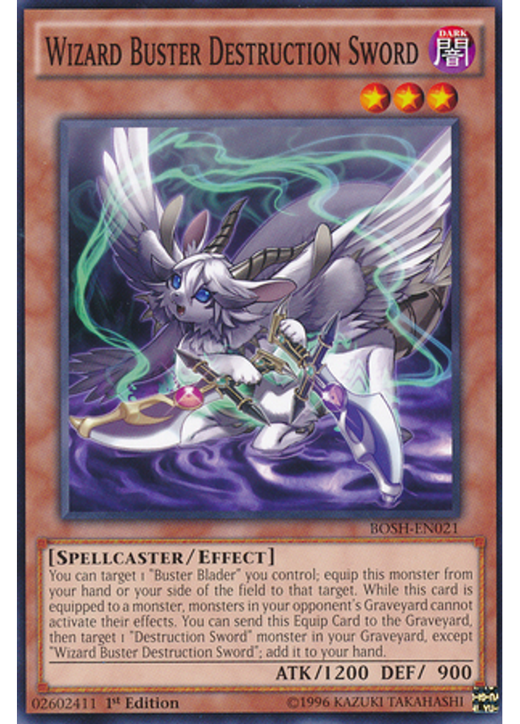 Wizard Buster Destruction Sword