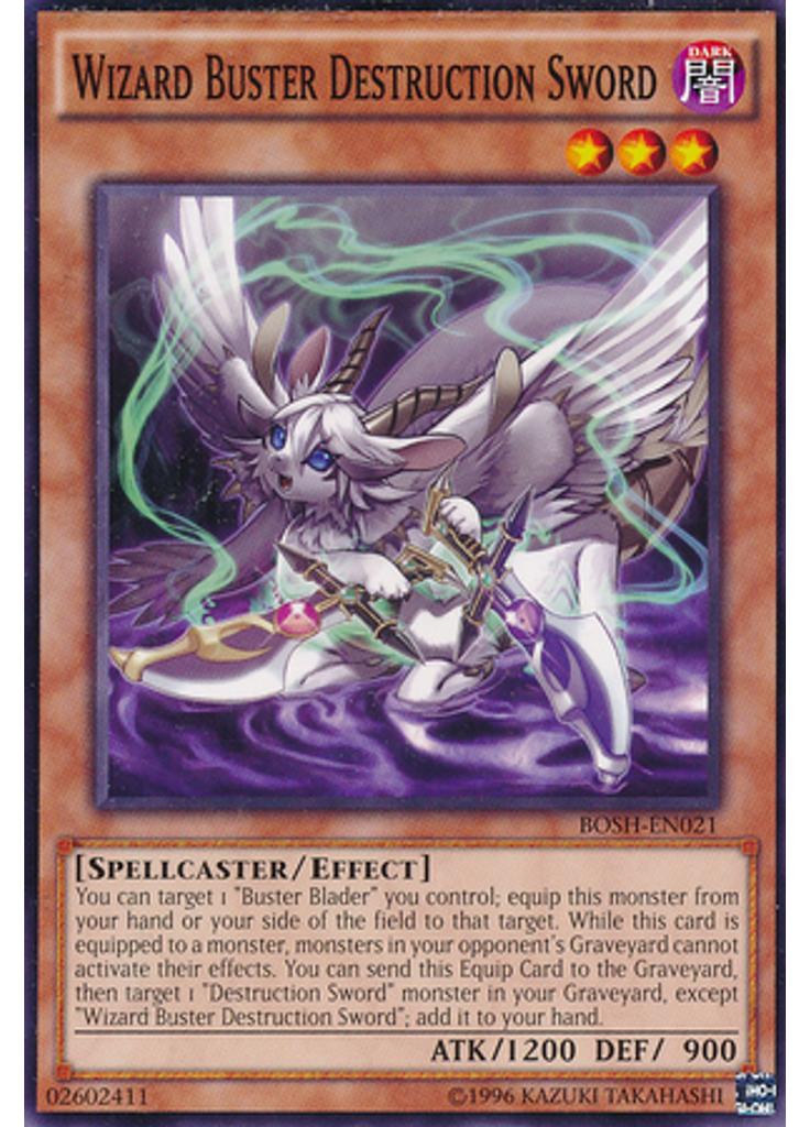 Wizard Buster Destruction Sword (Common Unlimited)