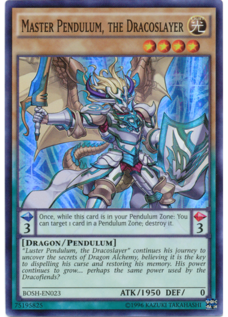 Master Pendulum, the Dracoslayer (Super Rare Unlimited)