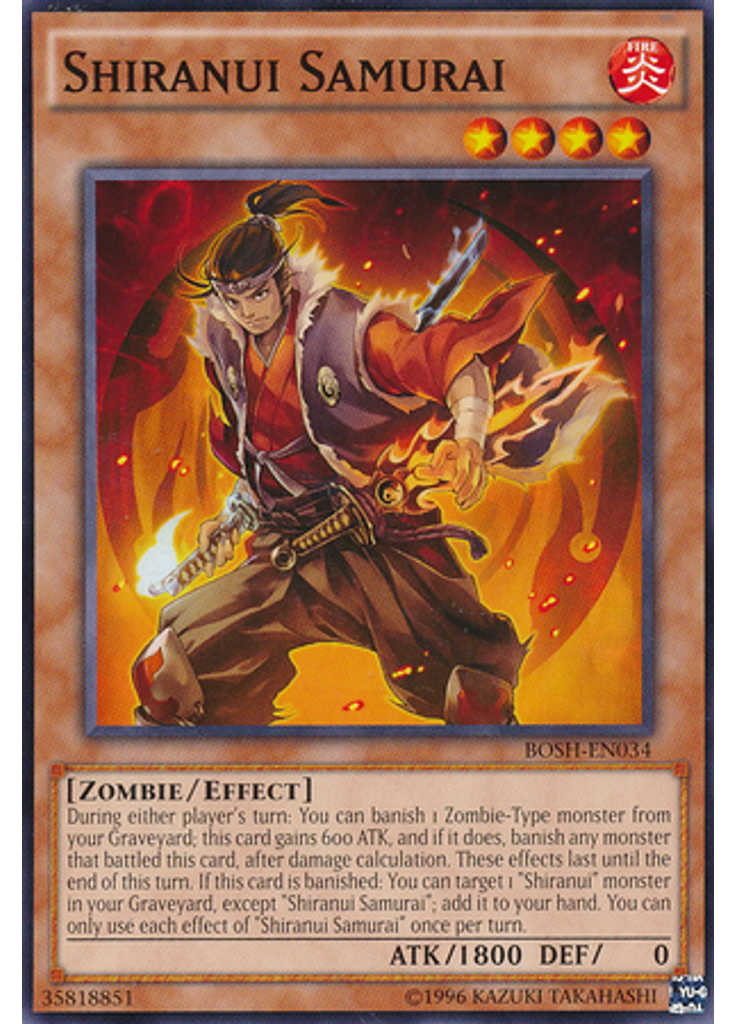 Shiranui Samurai (Common Unlimited)