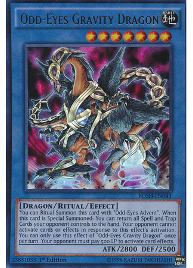 Odd-Eyes Gravity Dragon