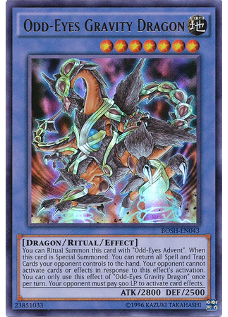 Odd-Eyes Gravity Dragon (Ultra Rare Unlimited)