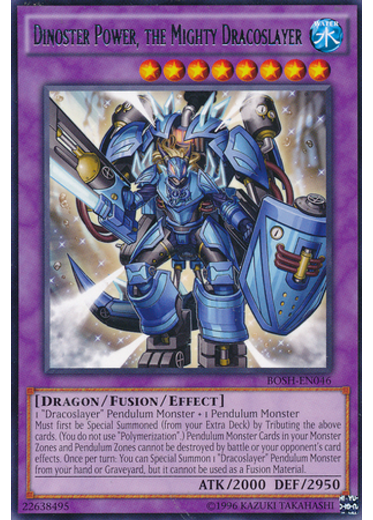 Dinoster Power, the Mighty Dracoslayer (Rare Unlimited)